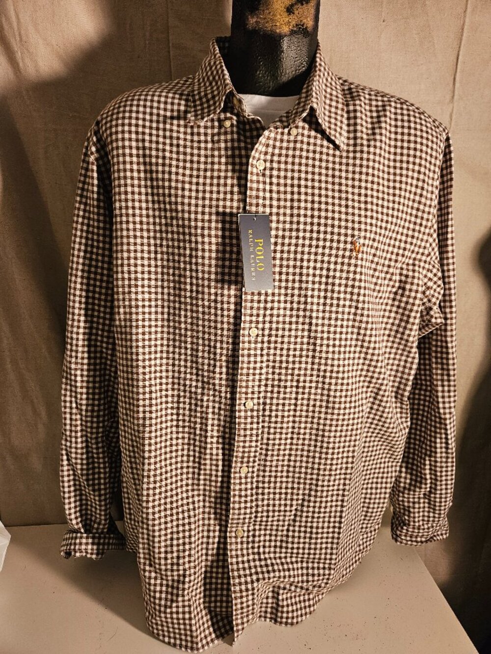 Mens Polo Ralph Lauren L/S Button Down Oxford Shirt Size XXL NEW NWTG